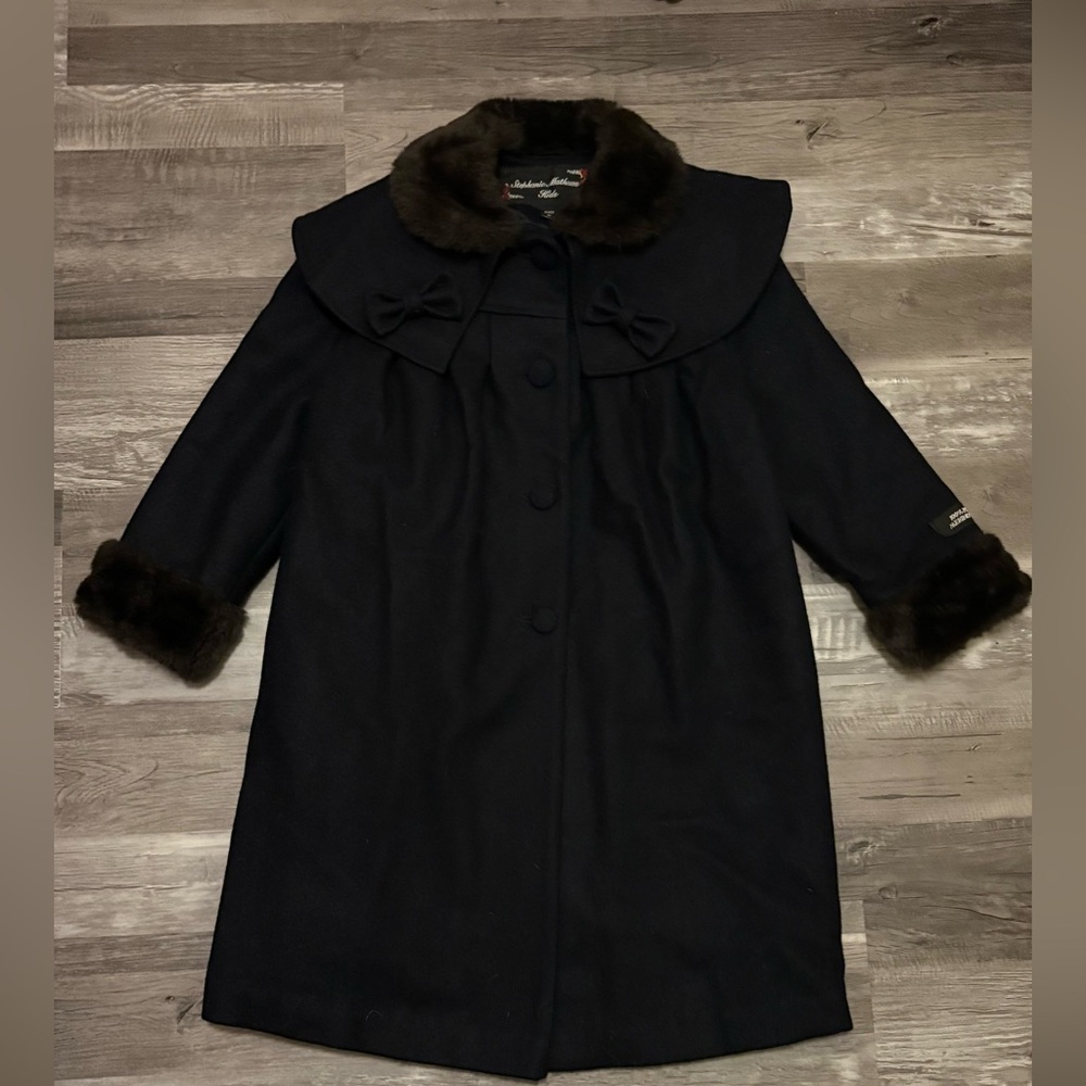 Wool Dress Coat Girls size 5